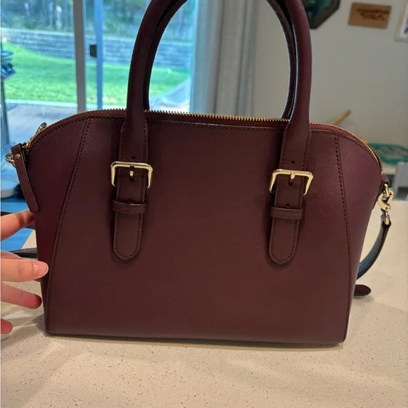 ♠️ Kate Spade Plum Satchel - Picture 5 of 5